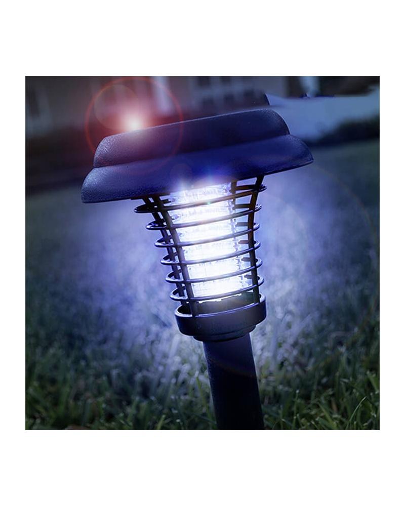 Lampe Solaire Anti-Moustique, Répulsif d'Insectes, pour Jardin et Pelouse,  1 Pièce, 62 LED